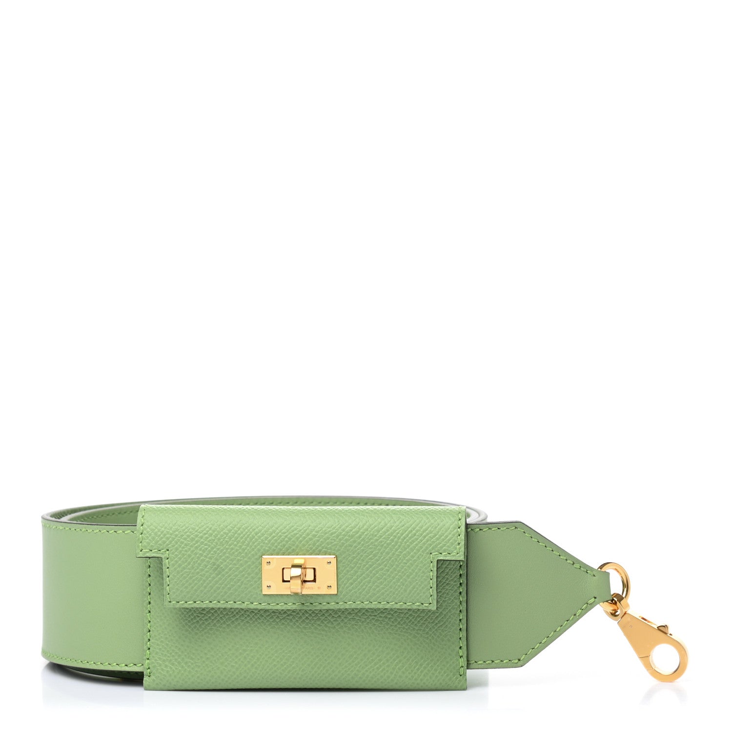 Hermes Swift Epsom Pocket Kelly Shoulder Strap Vert Criquet 1 of 7