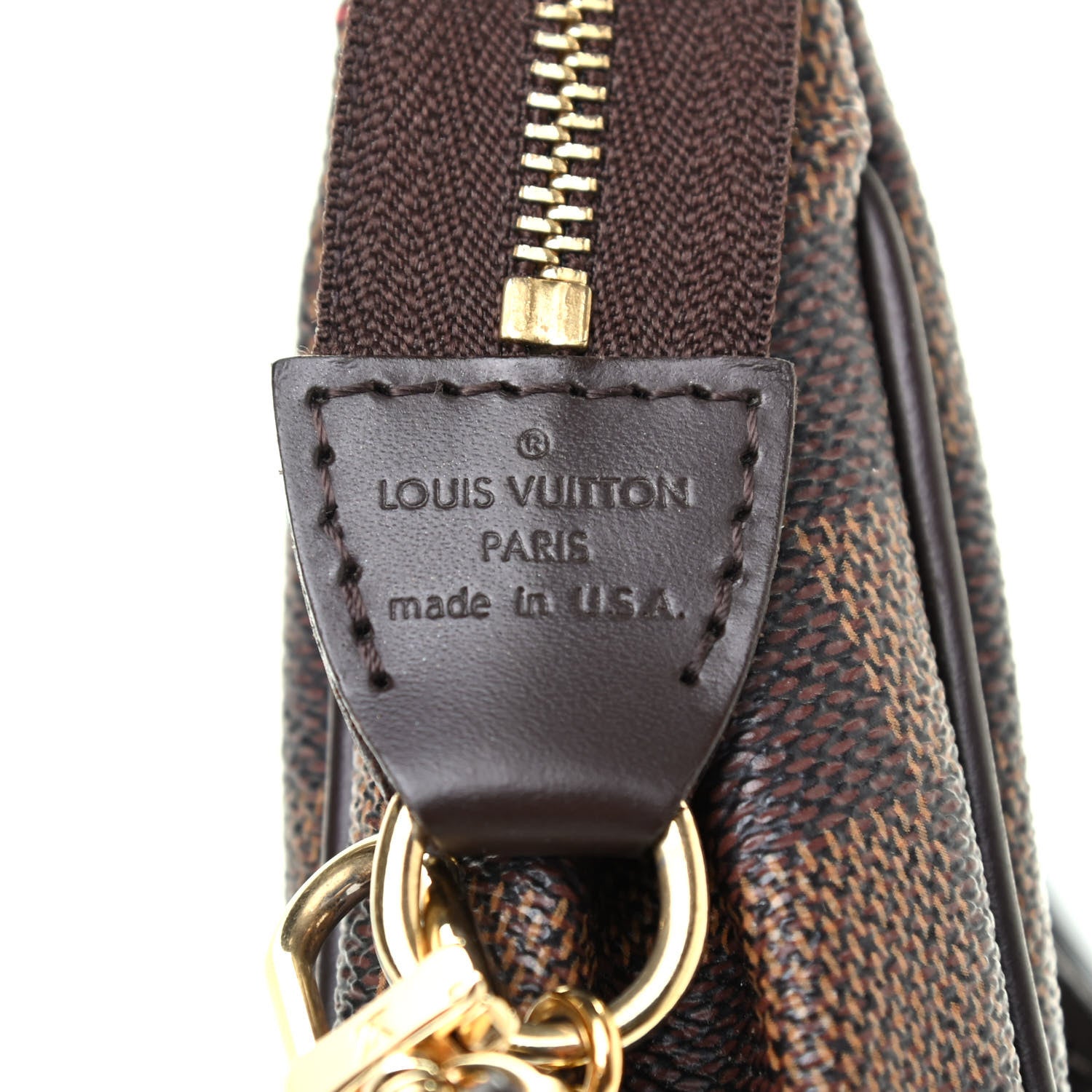 Louis Vuitton Damier Ebene Eva Clutch 7 of 8