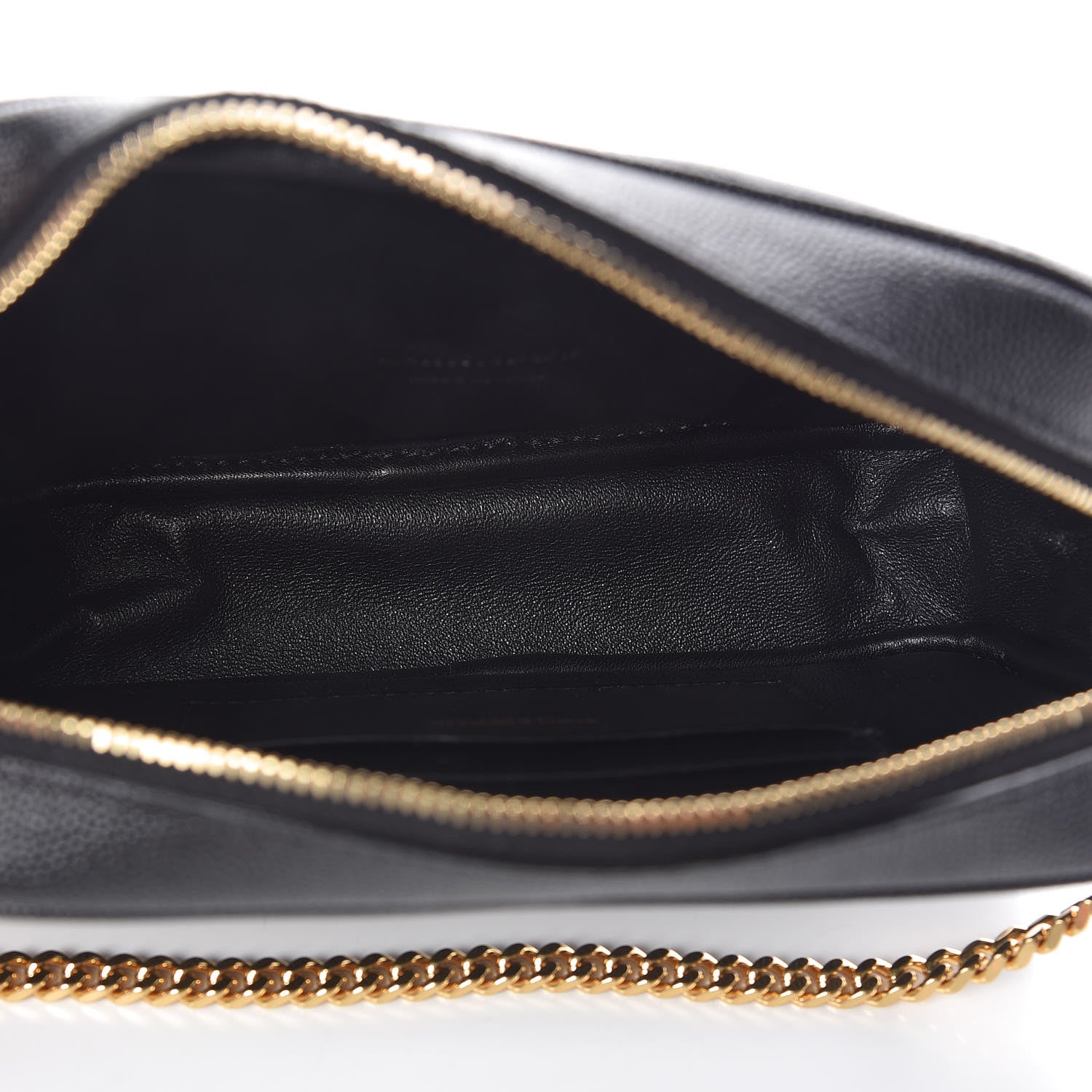 Saint Laurent Grain De Poudre Matelasse Monogram Mini Lou Camera Bag Black 7 of 10