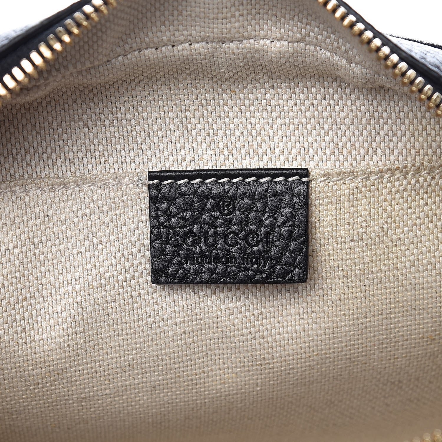 Gucci Pebbled Calfskin Small Soho Disco Bag Black 6 of 9