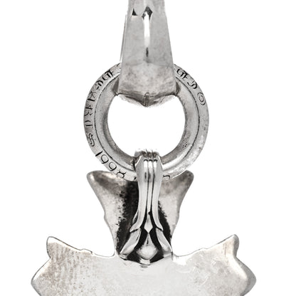 Chrome Hearts Sterling Silver Double Cross Pendant 4 of 5