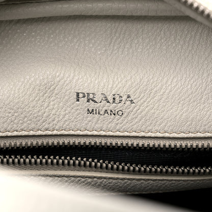 Prada Vitello Phenix Bowling Bag Talco 6 of 21
