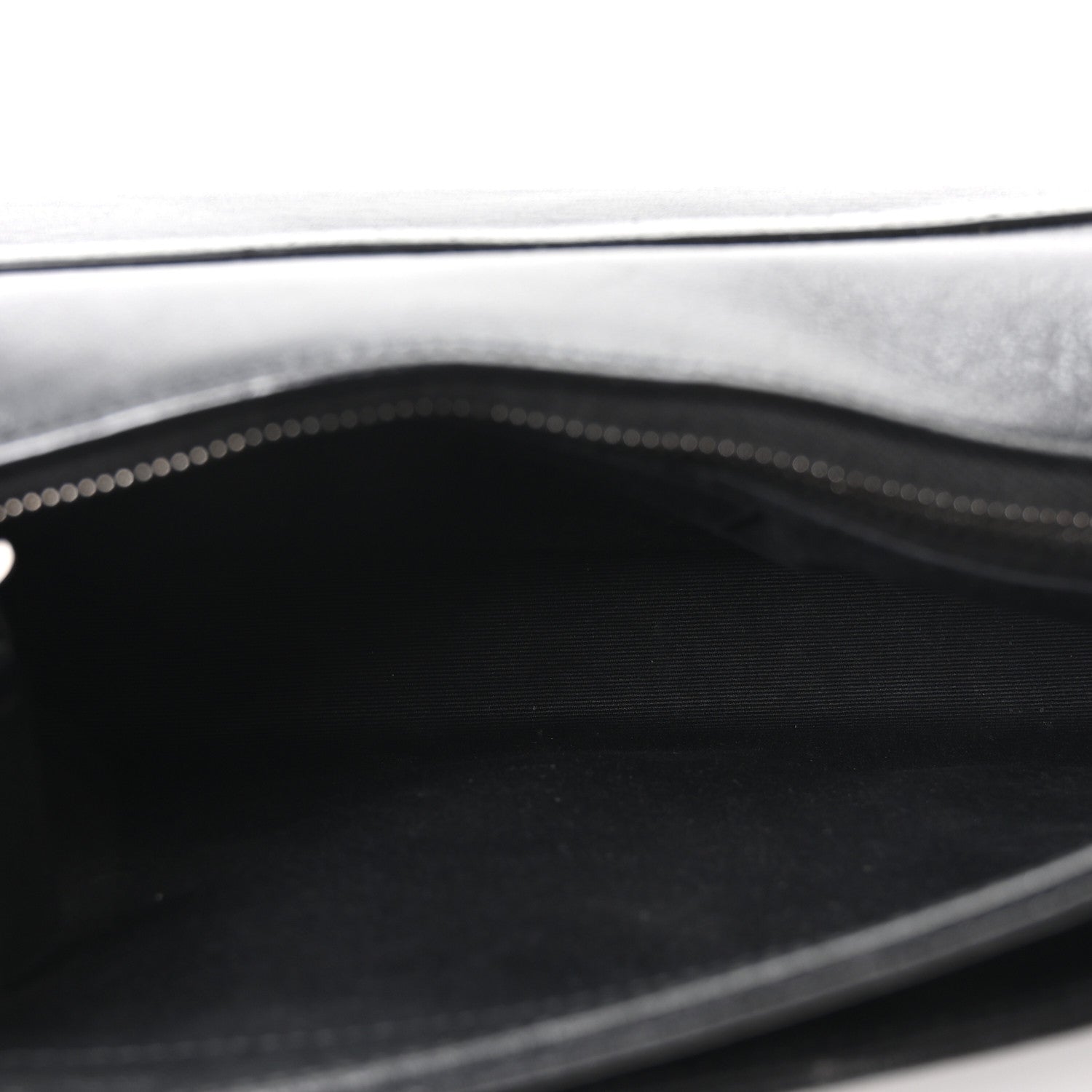 Saint Laurent Lambskin Quilted Mini Becky Chain Bag Black 5 of 10