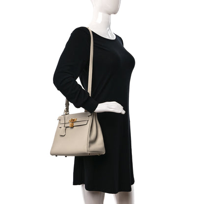 Hermes Togo Kelly Retourne 28 Craie 2 of 11