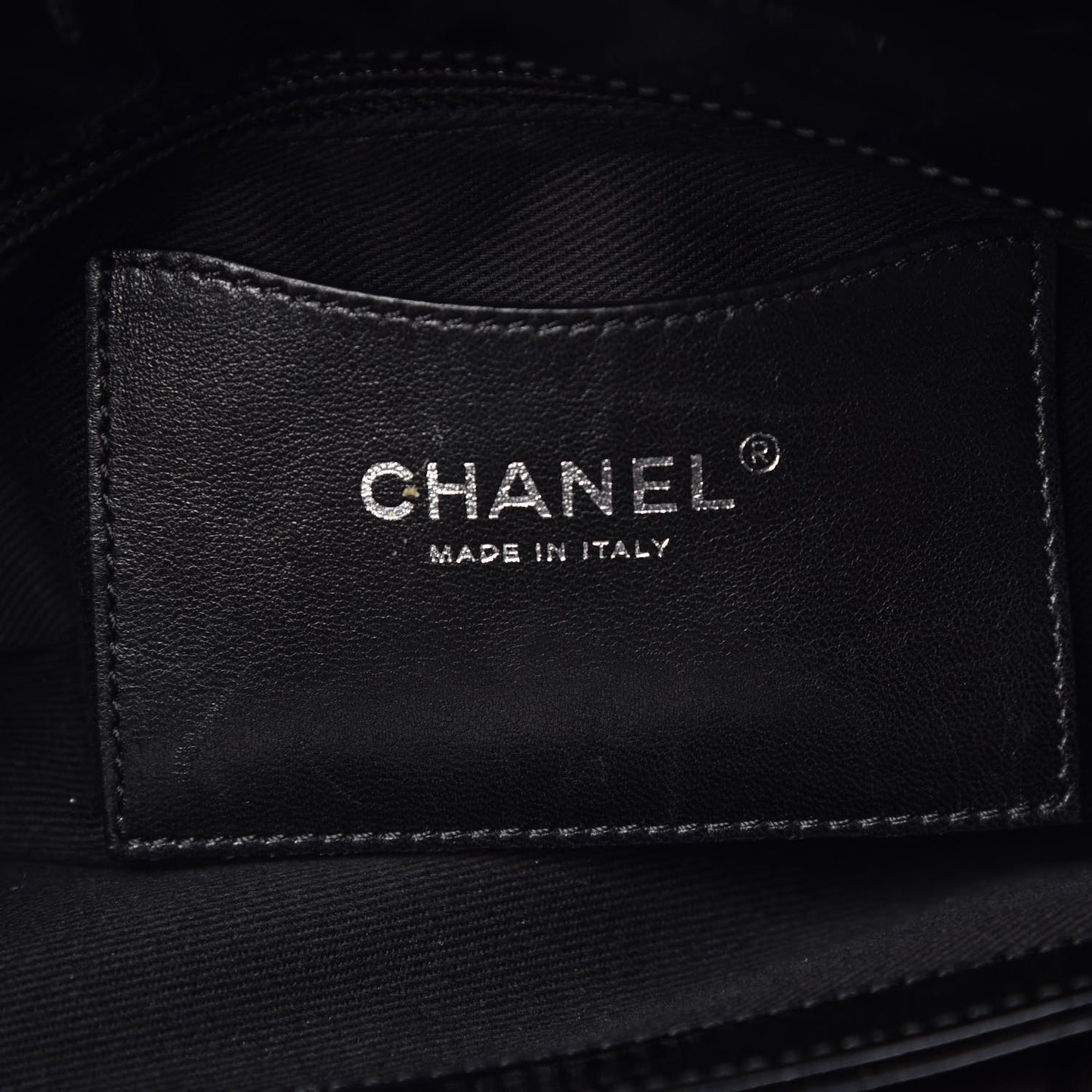 Patent Quilted Medium Just Mademoiselle Black