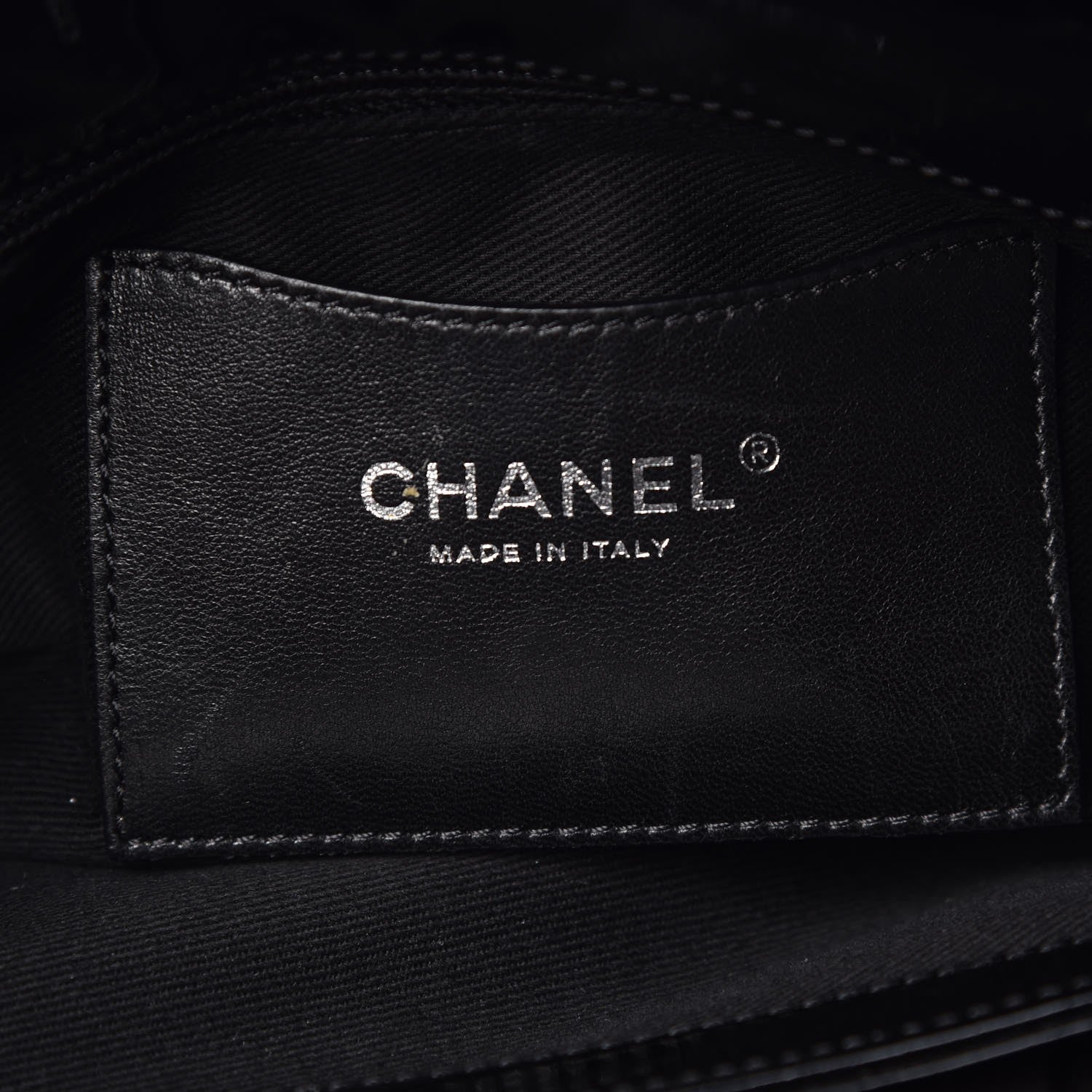 Chanel Patent Quilted Medium Just Mademoiselle Black 5 of 7