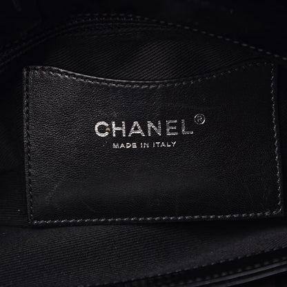 Chanel Patent Quilted Medium Just Mademoiselle Black 5 of 7
