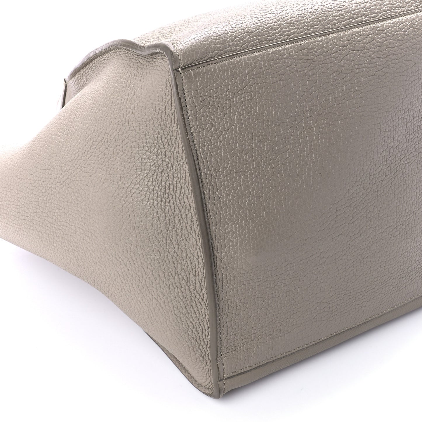 Supple Grained Calfskin Small Big Bag Light Taupe
