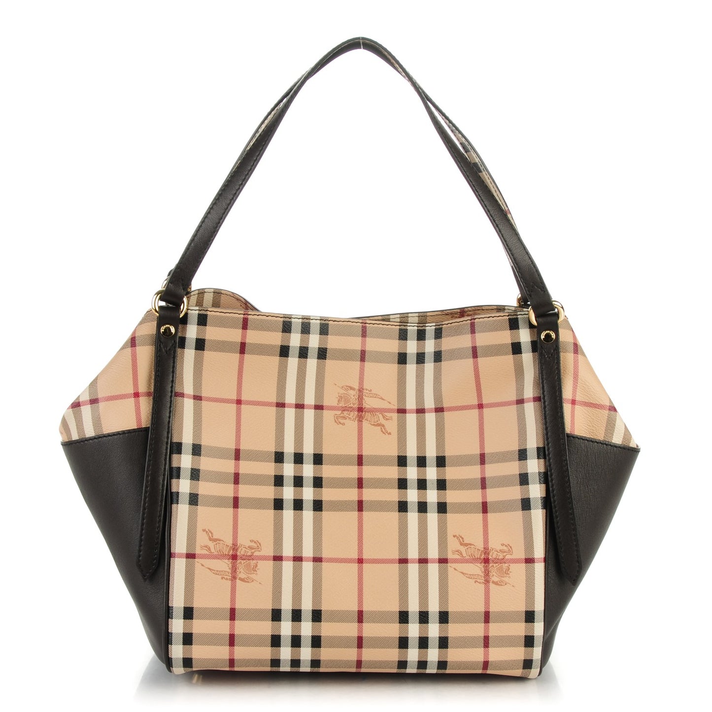 Haymarket Check Small Canterbury Tote Chocolate