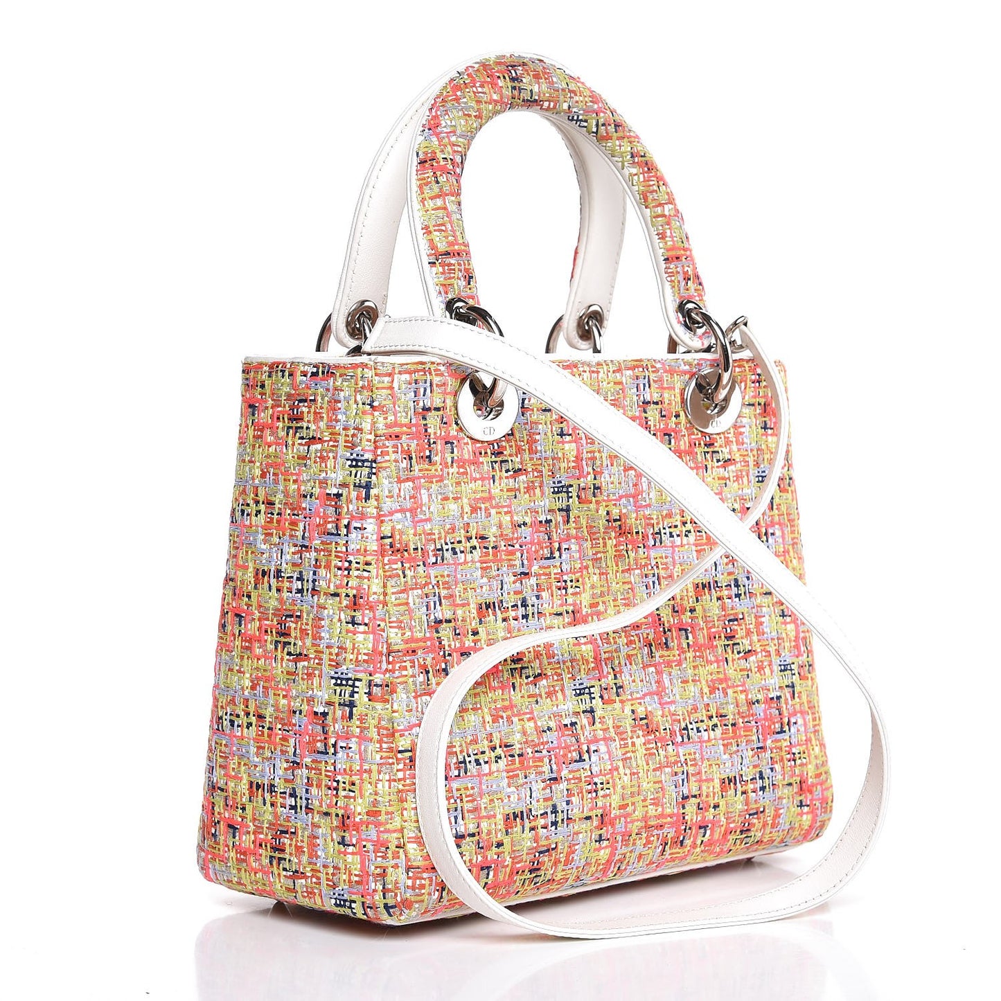 Tweed Medium Lady Dior Multicolor