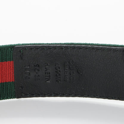 Gucci Elastic Web Bee Belt 95 38 6 of 6