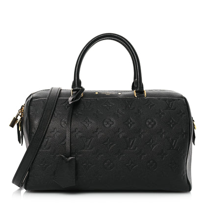 Louis Vuitton Empreinte Speedy Bandouliere 30 NM Black 1 of 13