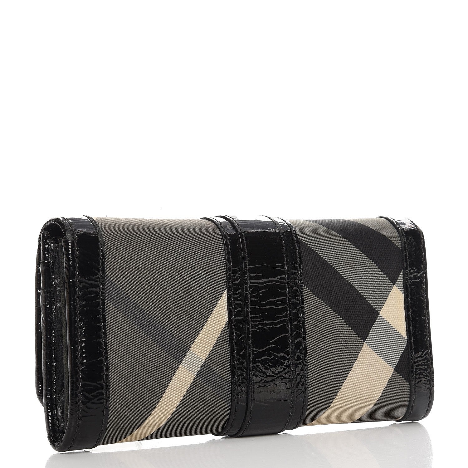 Burberry Beat Check Penrose Continental Wallet Black 3 of 16