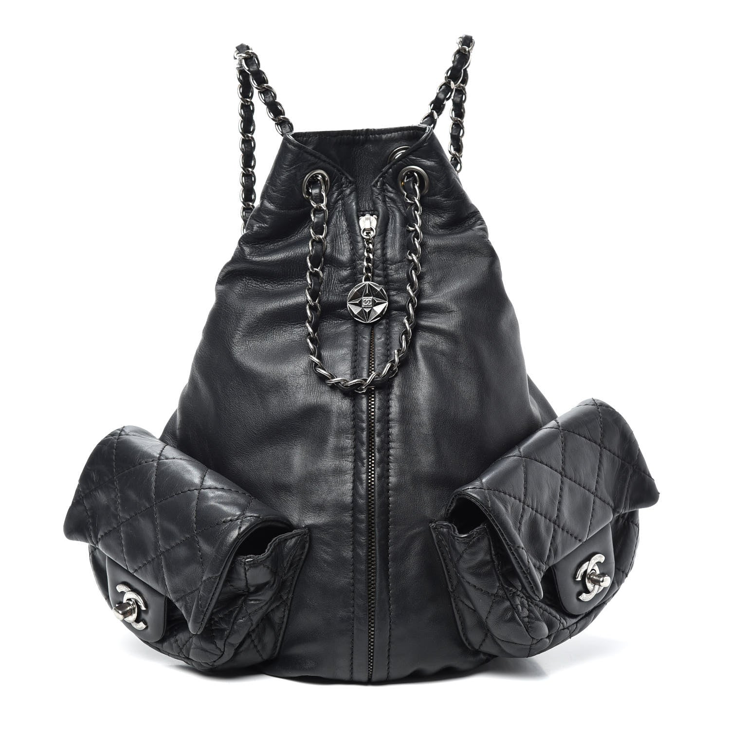 Chanel Calfskin Large Backpack Is Back Black 1 of 10