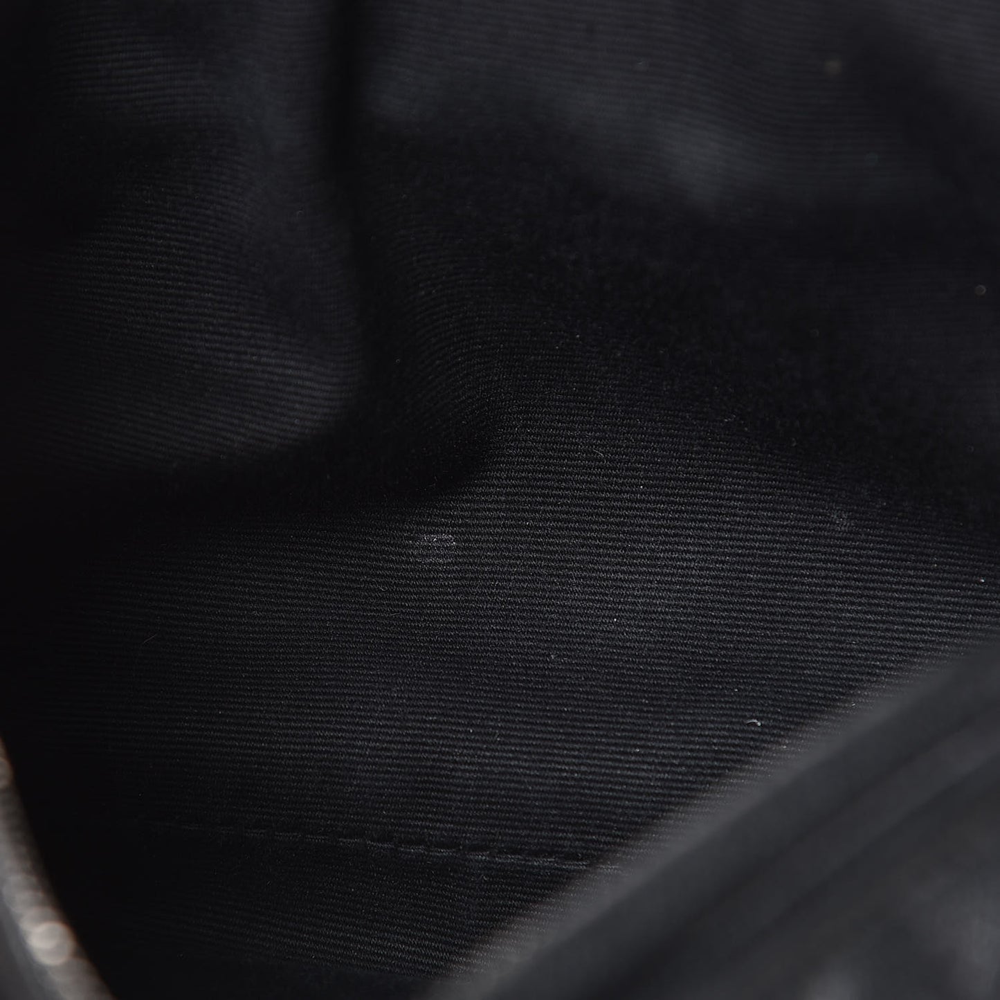 Lambskin Matelasse Monogram East West Rider Bag Black