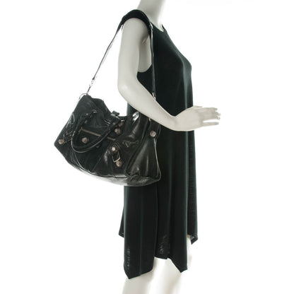 Balenciaga Agneau Giant 21 Silver Hardware Part Time Black 2 of 12