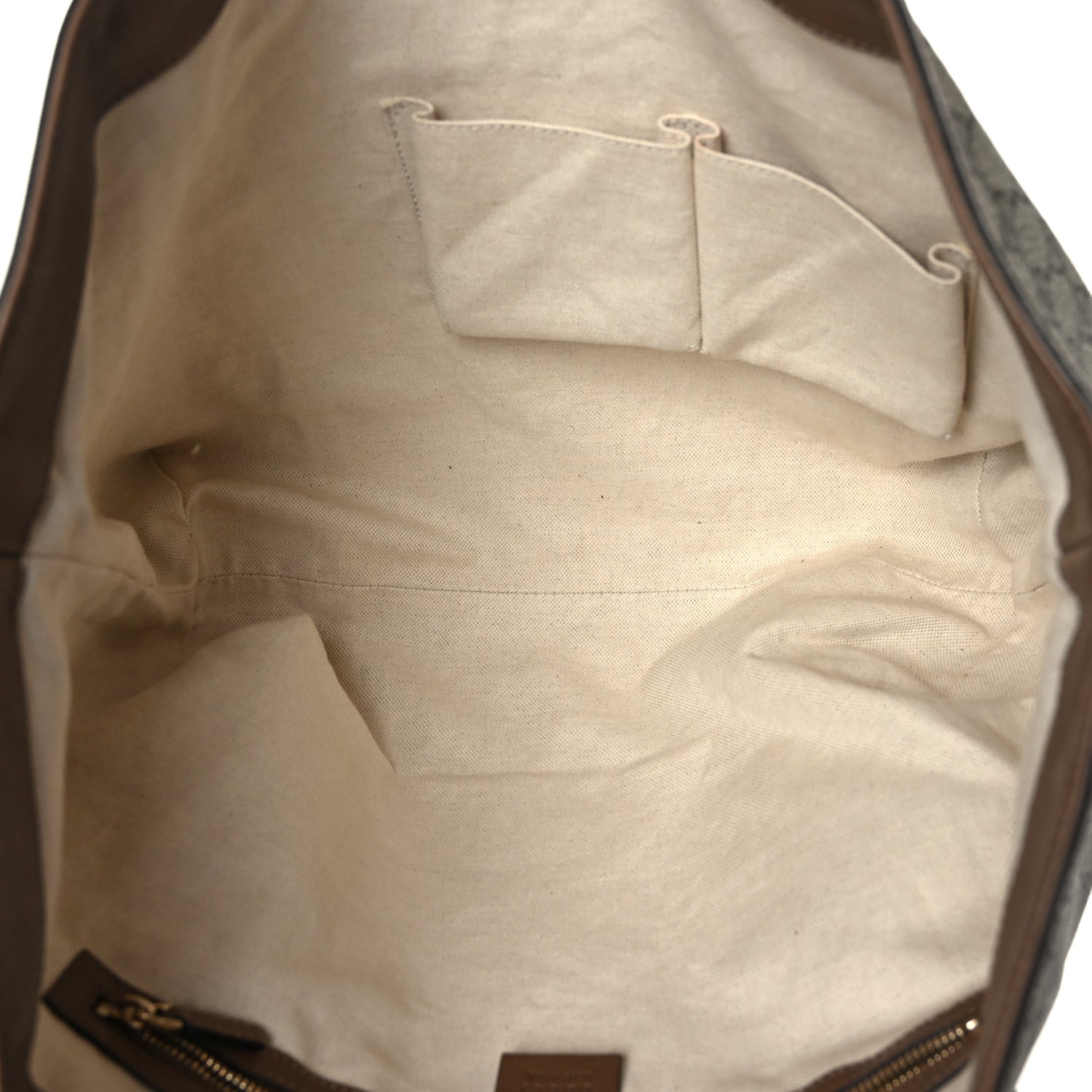 Gucci GG Supreme Monogram Medium Nice Tote Brown 5 of 10
