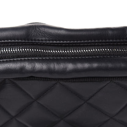 Chanel Calfskin Quilted Small Ballerine Camera Case Black 16 of 19