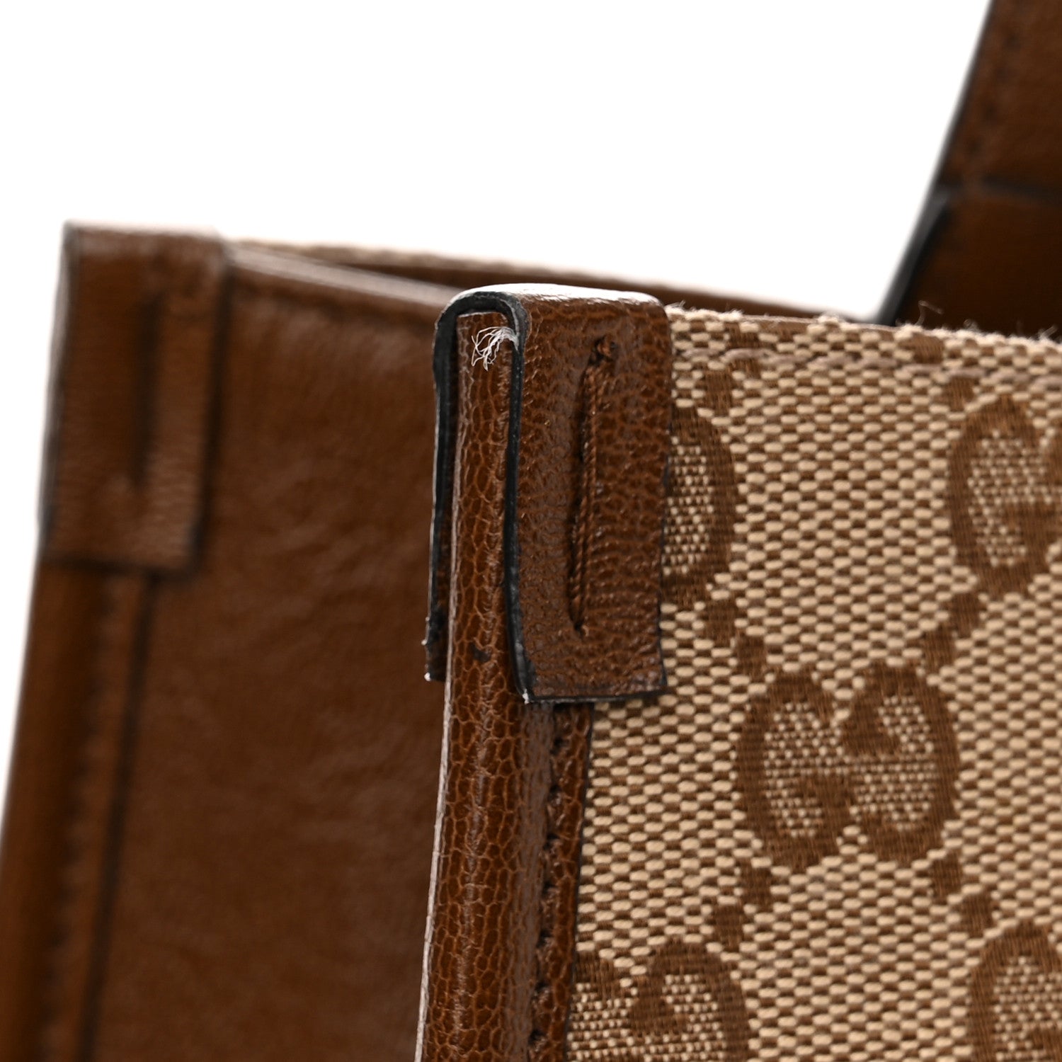 Gucci Monogram Horsebit 1955 Tote Bag Beige Brown Sugar 14 of 15