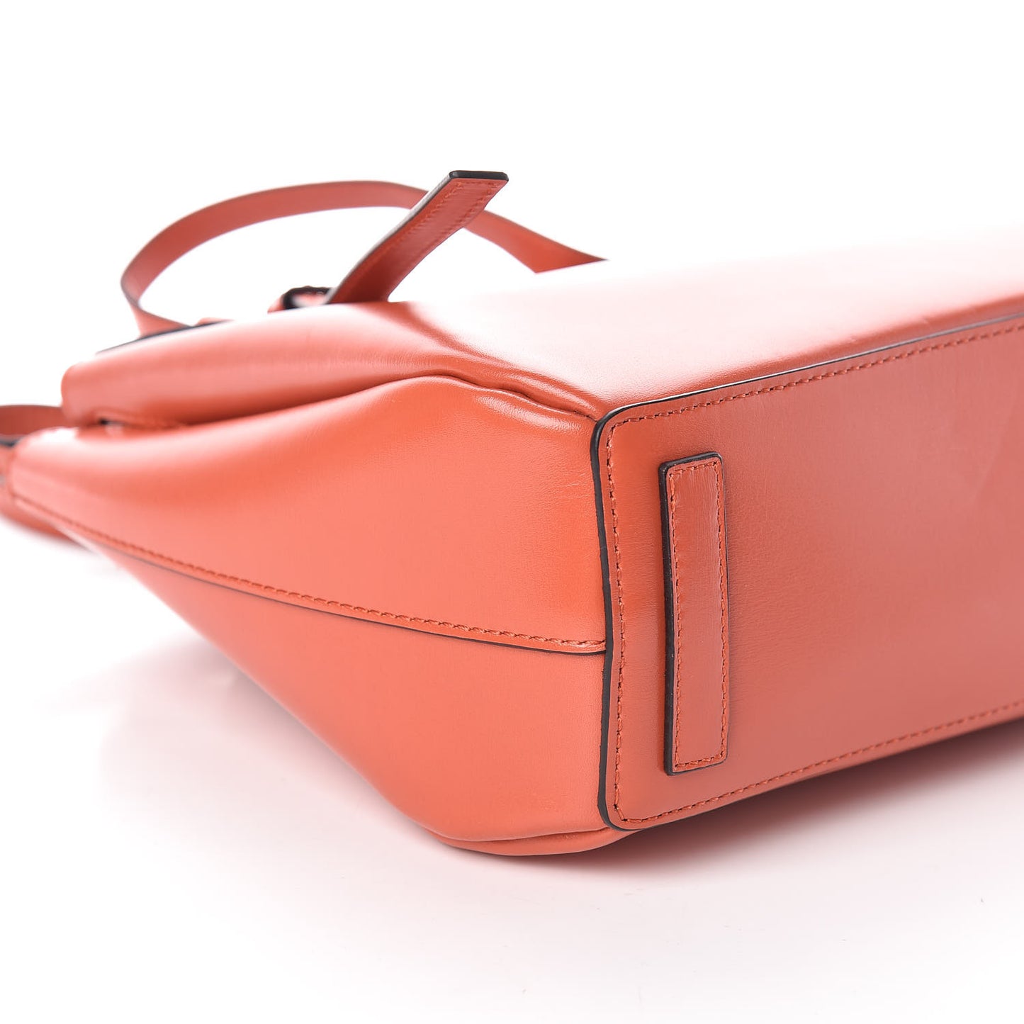 Calfskin Mini Lazo Tote Orange