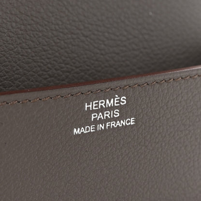Hermes Evercolor Roulis Slim Wallet Etain 7 of 9