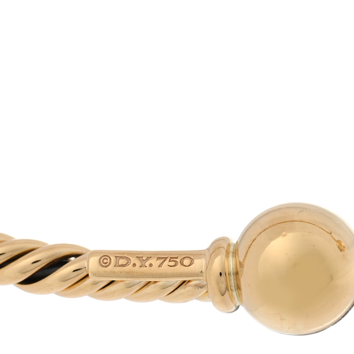 18K Yellow Gold 2.6mm Solari Cablespira Bracelet