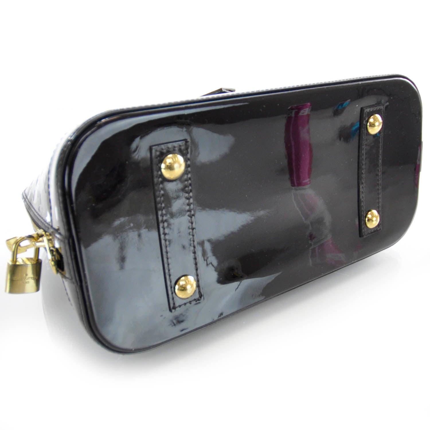 Louis Vuitton Vernis Alma PM Amarante 4 of 6