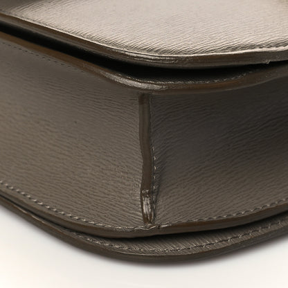 Celine Liege Calfskin Medium Classic Box Flap Bag Souris 8 of 9