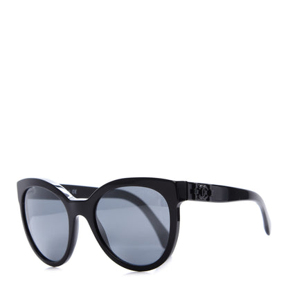 Chanel Pantos Signature CC Sunglasses 5315 Black 1 of 8