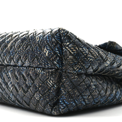 Bottega Veneta Tobu Ayers Intrecciato Small Olimpia Shoulder Bag Blue 11 of 12