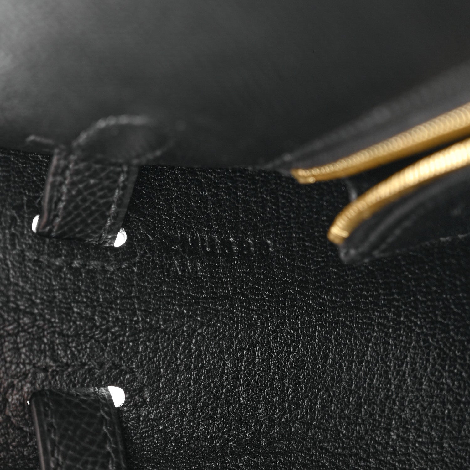 Hermes Epsom Kelly Sellier 25 Black 6 of 10