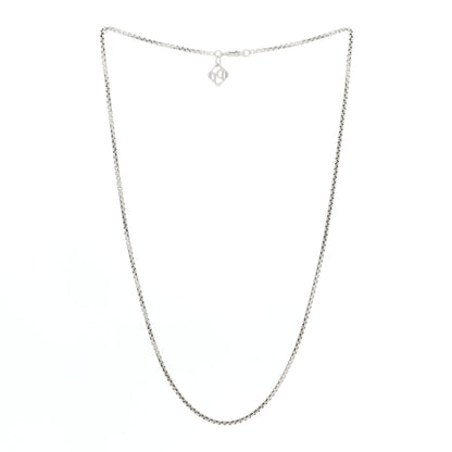 David Yurman Sterling Silver 1.7mm Box Chain Necklace 16" 2 of 4