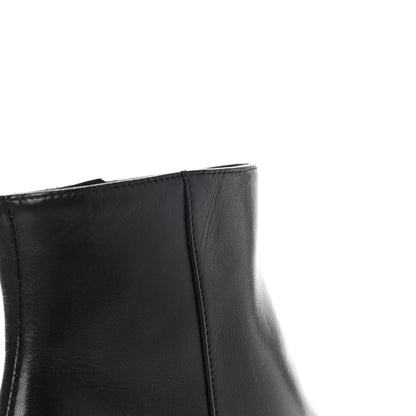Saint Laurent Nappa Loulou Ankle Zip Boot 36.5 Black 7 of 16