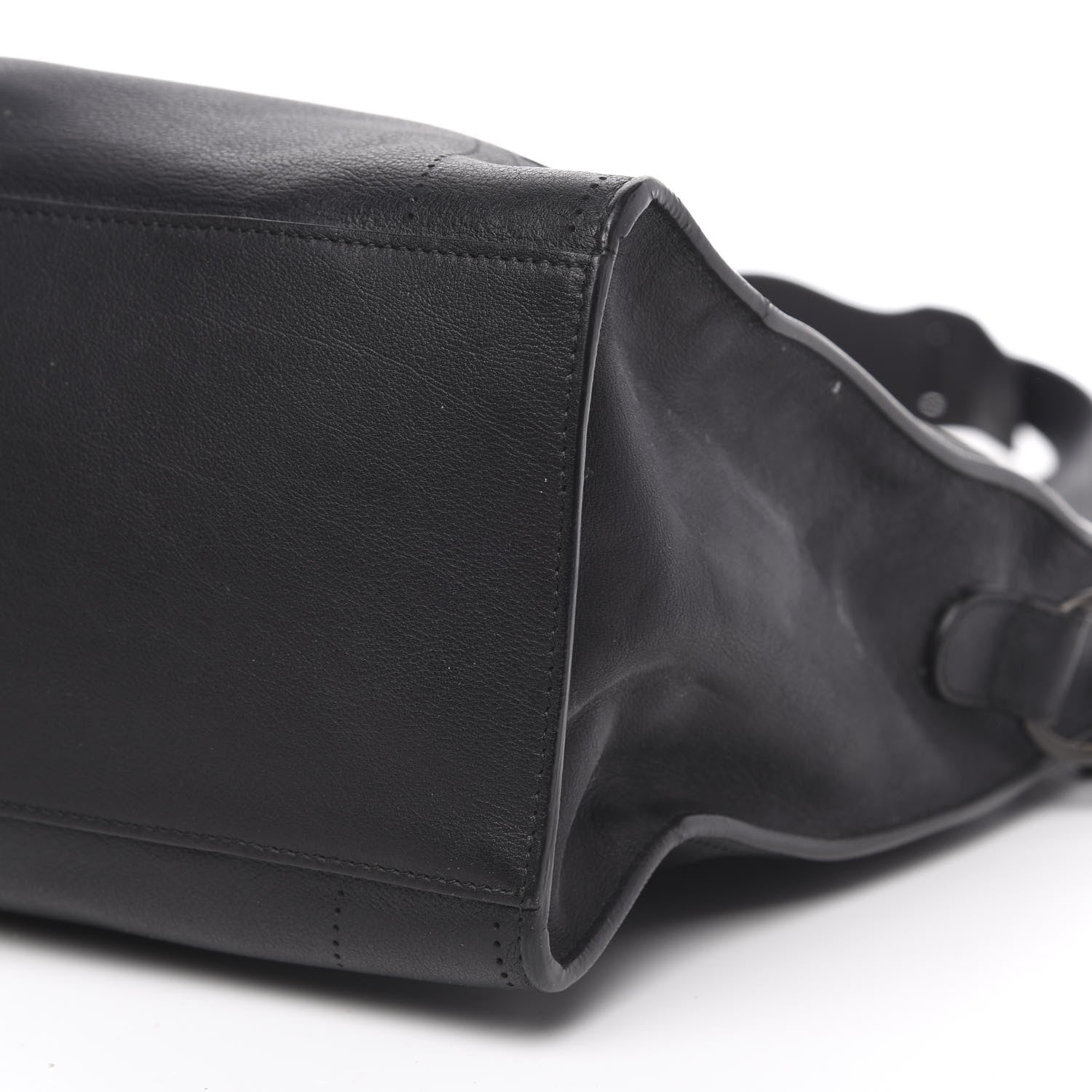 Balenciaga Veau Soyeux Perforated Blackout Hardware City Black 9 of 11