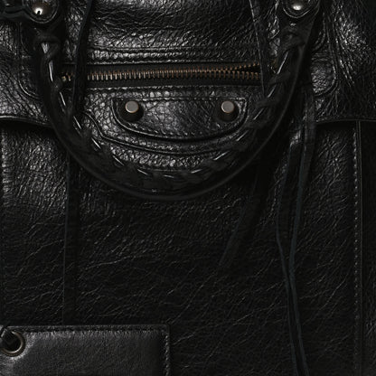 Balenciaga Agneau Classic Hardware Zip Traveler Backpack Black 8 of 13