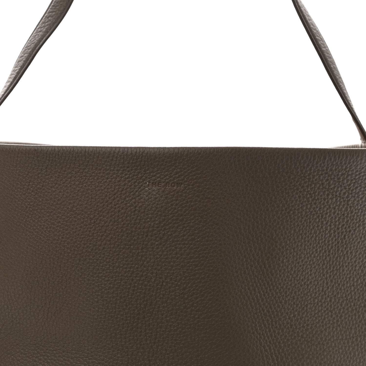 The Row Grained Calfskin Large N/S Park Tote Elephant 8 of 10