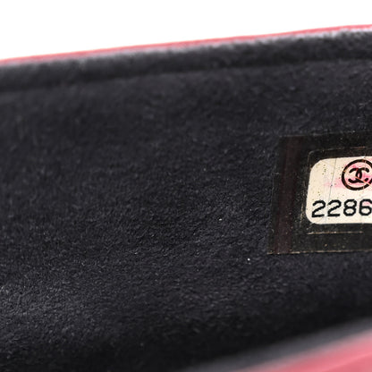 Chanel Tweed Chain Around Tablet Holder Crossbody Pink 8 of 13