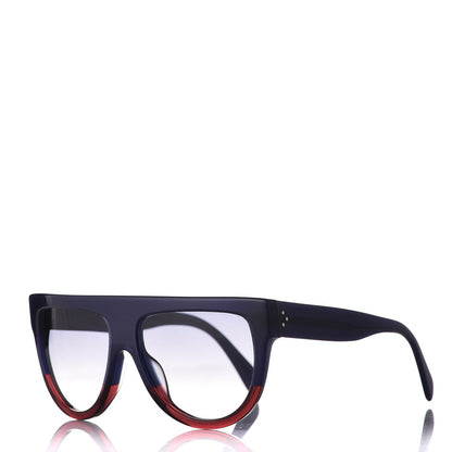 Celine Shadow Sunglasses 41026/S Blue Red 1 of 7