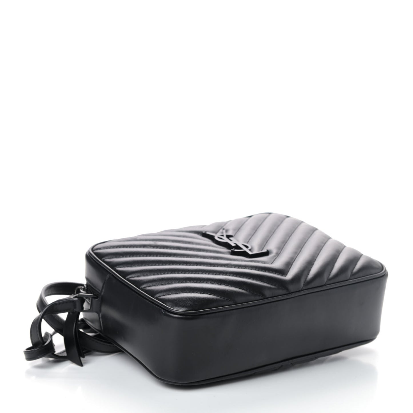 Calfskin Matelasse Monogram Lou Camera Bag Black