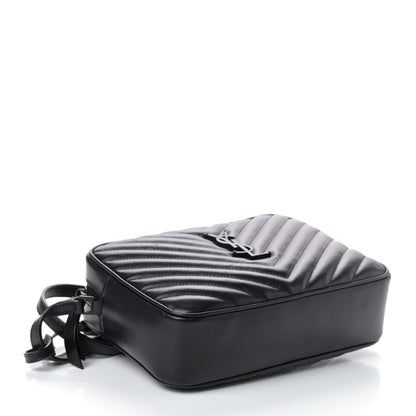 Saint Laurent Calfskin Matelasse Monogram Lou Camera Bag Black 3 of 4