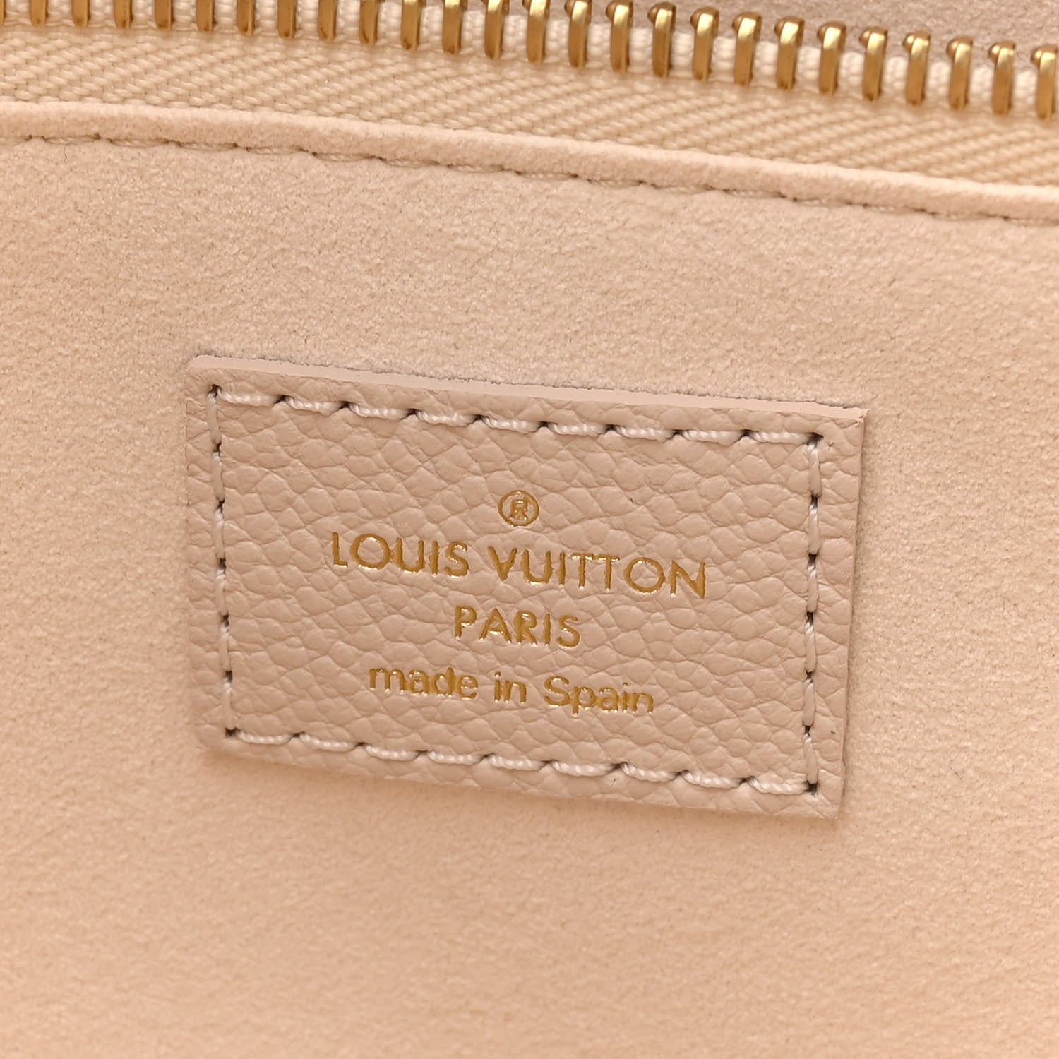 Louis Vuitton Empreinte Monogram Giant Neverfull MM Degrade Neutral 7 of 10