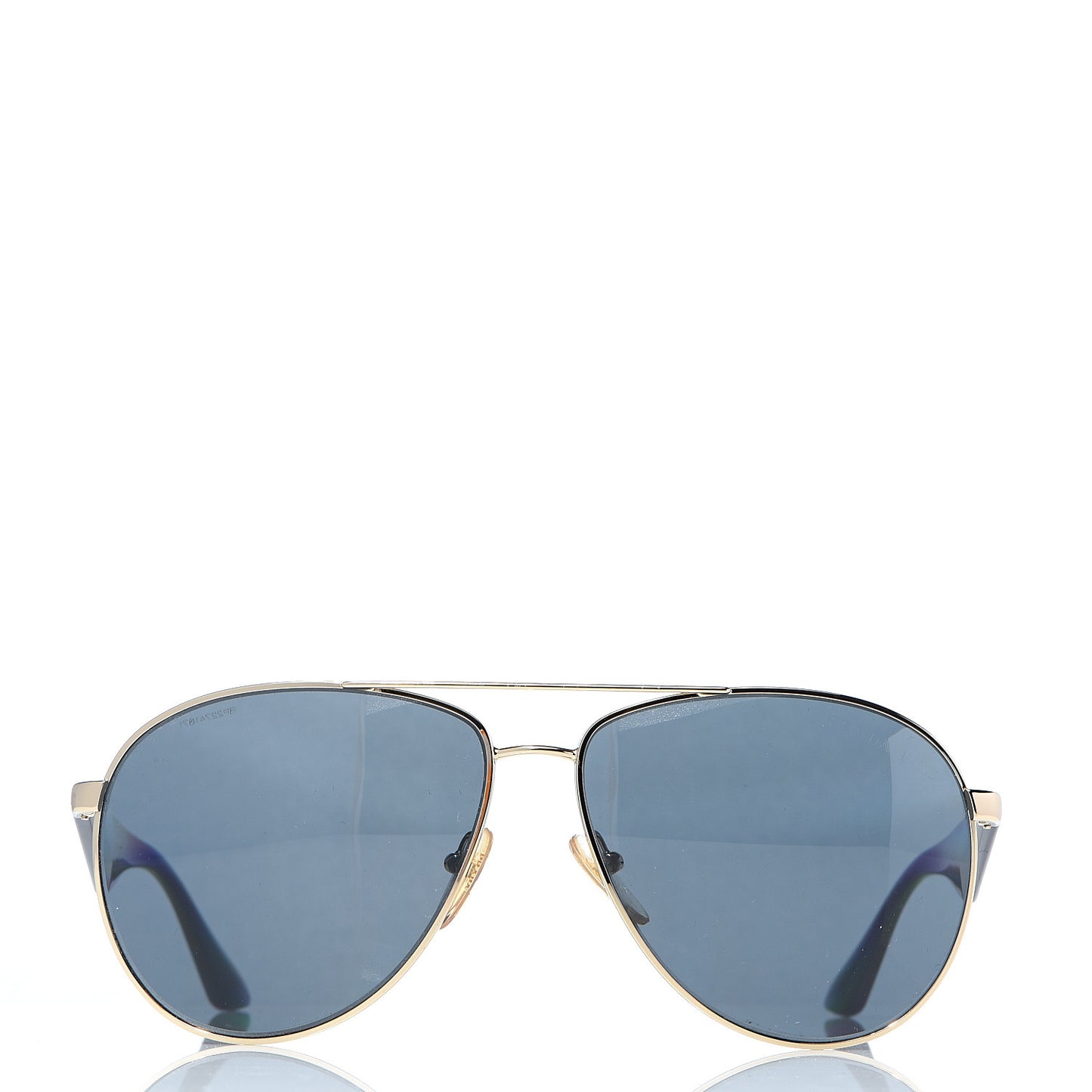 Gradient Aviator Sunglasses SPR53Q Black