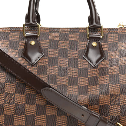 Louis Vuitton Damier Ebene Speedy Bandouliere 25 8 of 10