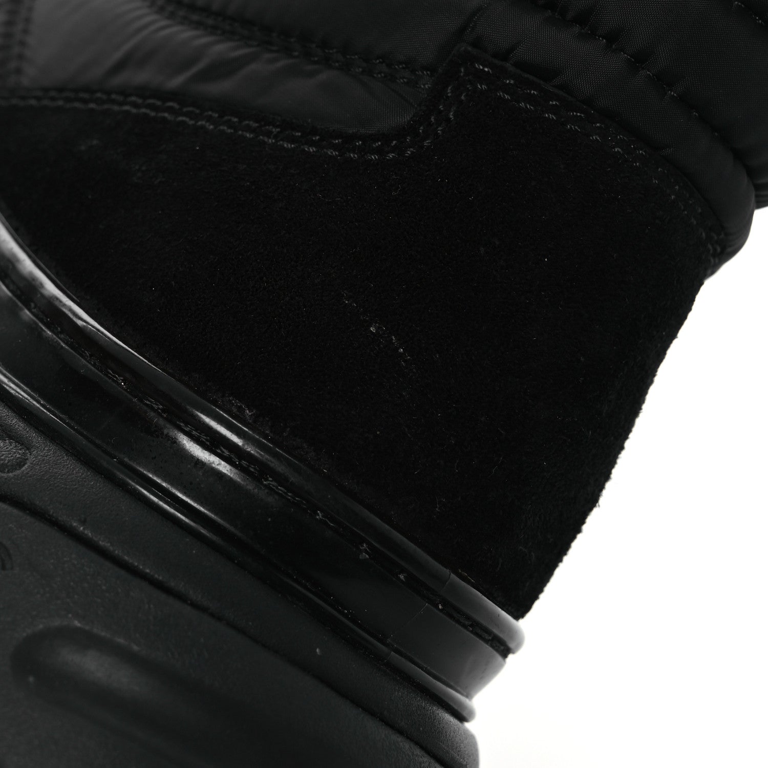 Chanel Fabric Suede Mens CC Sneakers 41 Black 12 of 13