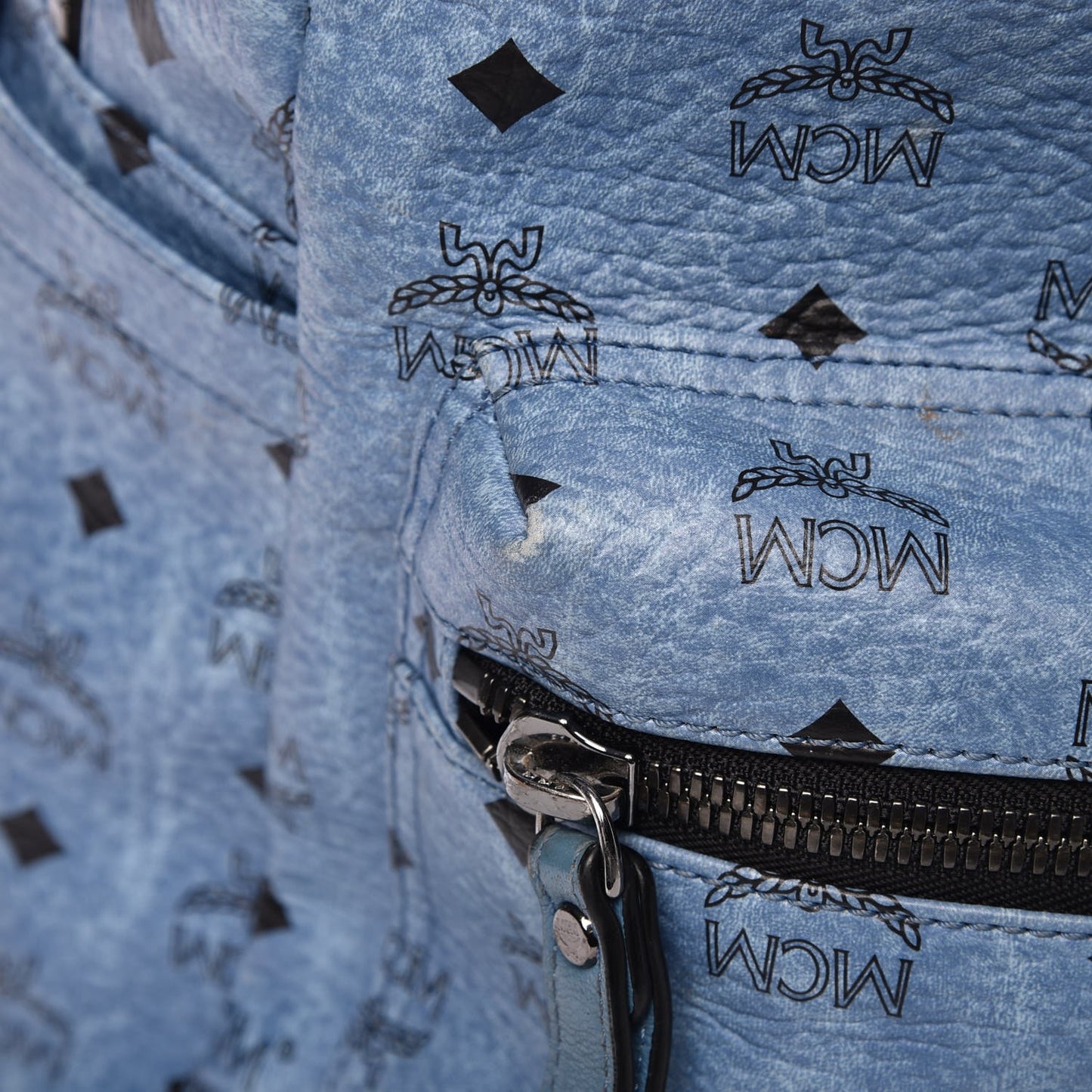 Visetos Medium Stark Backpack Light Blue