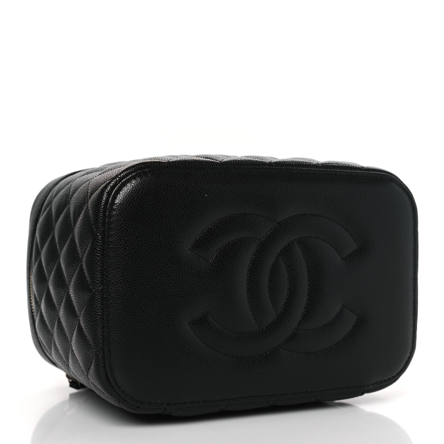 Chanel Caviar Quilted Large Vanity Pouch Black 5 of 11