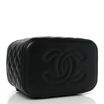 Chanel Caviar Quilted Large Vanity Pouch Black 5 of 11
