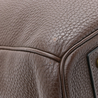 Hermes Togo HAC Birkin 40 Chocolate 10 of 13