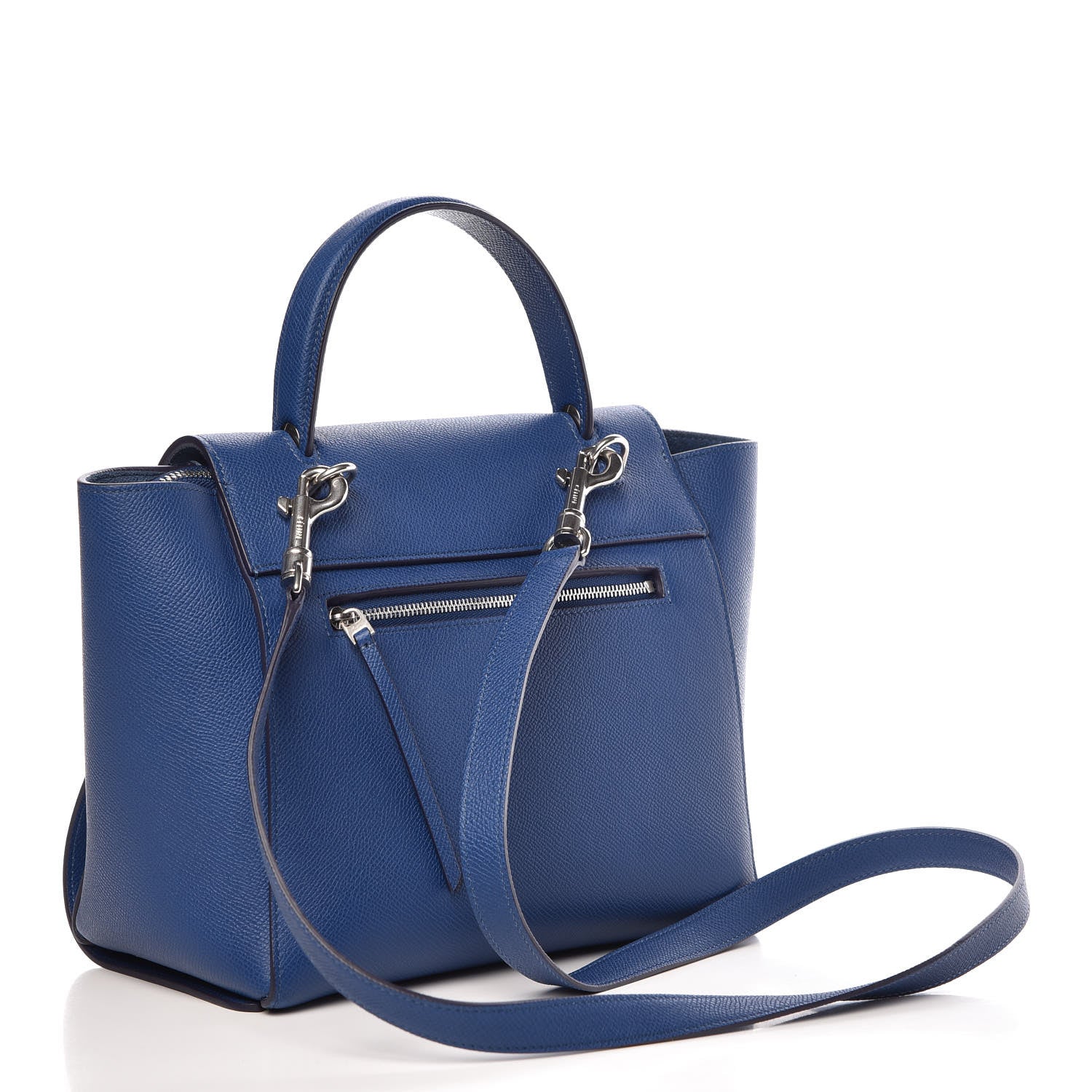 Celine Baby Grained Calfskin Micro Belt Bag Lazuli 3 of 10