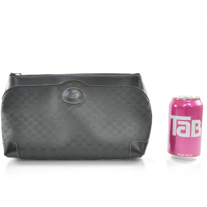 Gucci Monogram Cosmetic Pouch Black 1 of 9